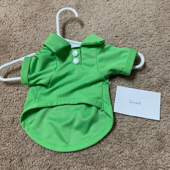 Small Green Pet Tee - Picture 2 of 2